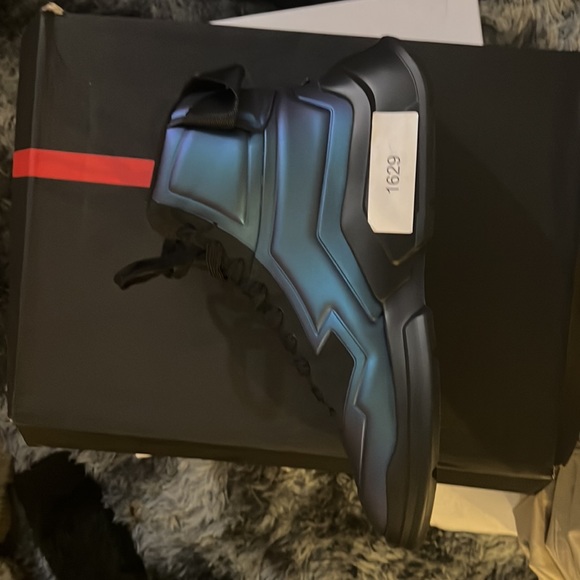 Prada Calzature Uomo Energy Tech Sneakers(SAMPLE) - Picture 4 of 8